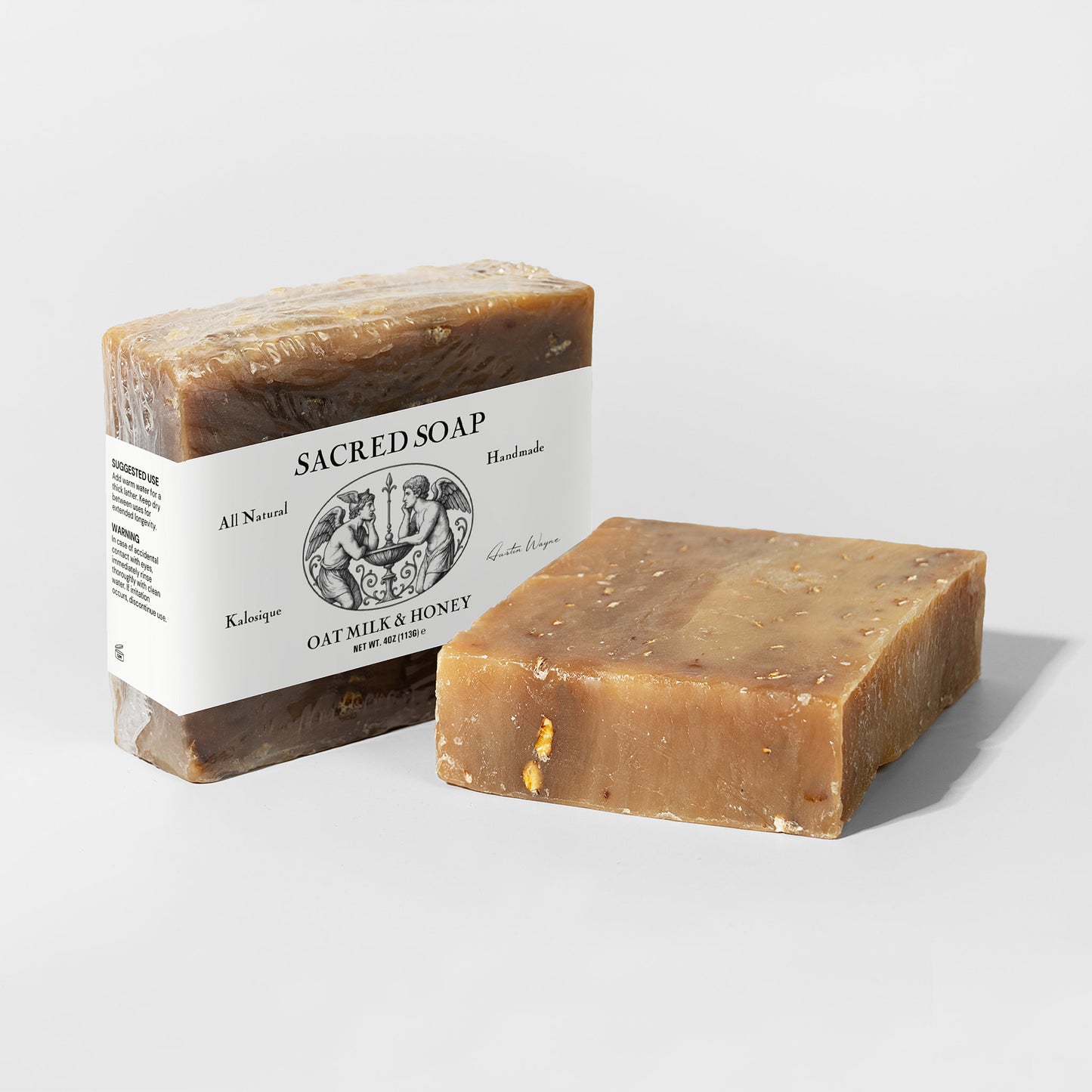 SACRED SOAP (OAT MILK & HONEY)