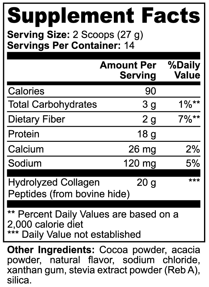 DEITY COLLAGEN [CHOCOLATE]