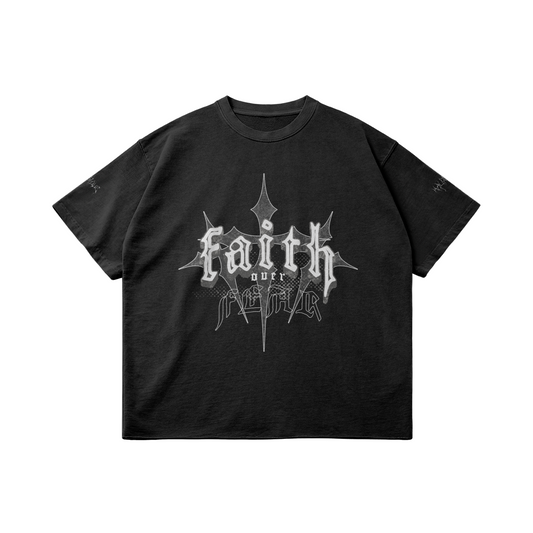 FAITH OVER FEAR T-SHIRT